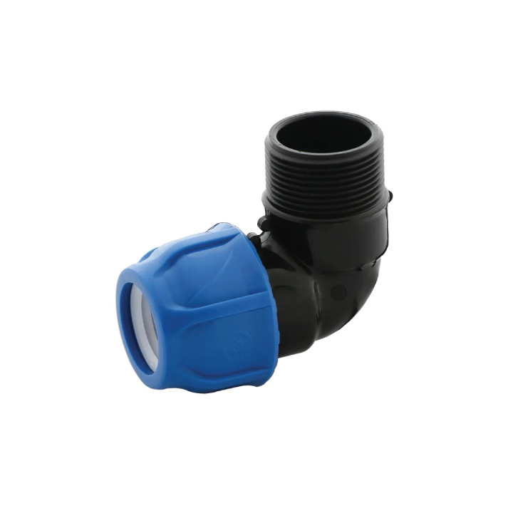 KPE könyök 20x1/2" KM