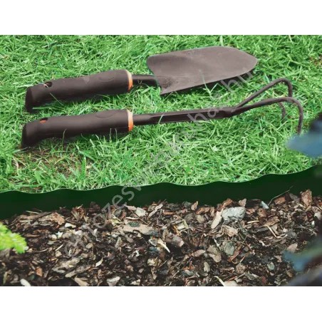 Bradas univerzális ágyásszegély zöld 9m x 10cm