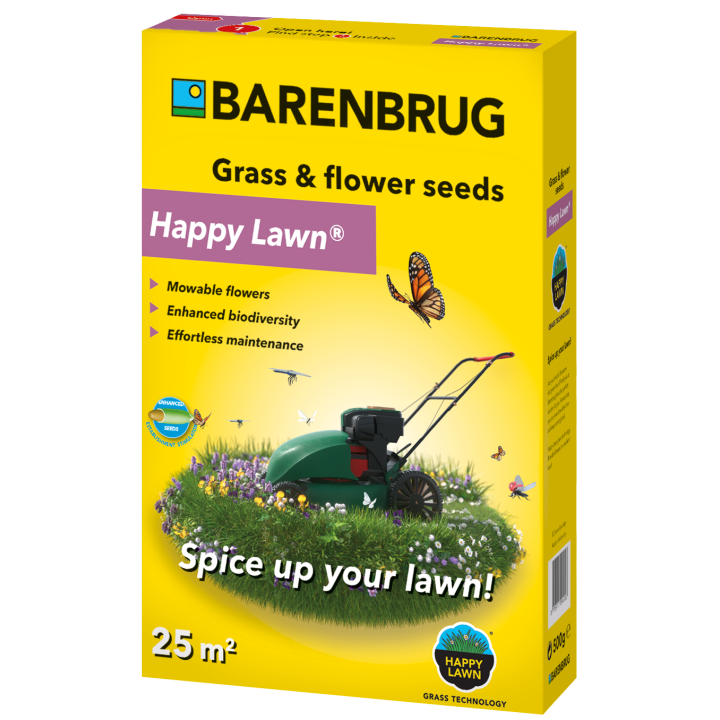 Barenbrug Happy Lawn fűmagkeverék virágmagokkal 0,5kg