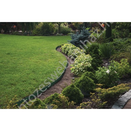 Kerti szegély szett easy border 10m x 5cm zöld