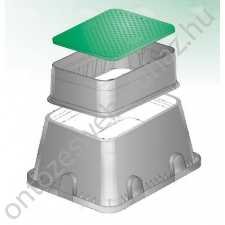 Szelepház magasító Rain jumbo aknához