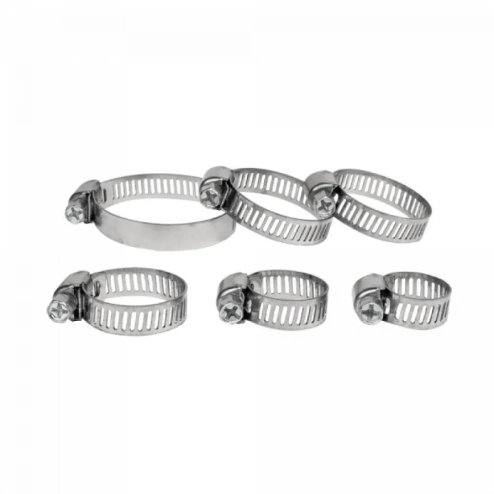 Amerikai tömlőbilincs készlet 6-38mm 12db