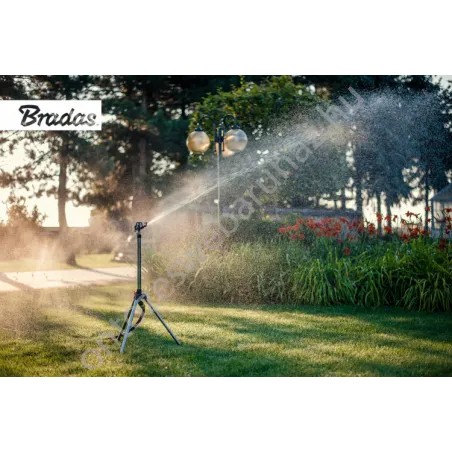 Kalapácsos szektoros szórófej állványon