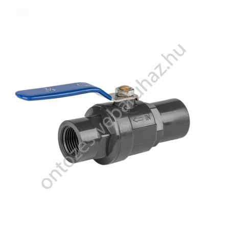 PVC golyóscsap fém karos 3/4" BB