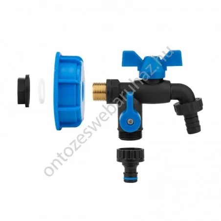 Black Raven IBC Csatlakozó készlet Fém csappal