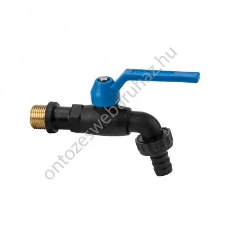 Black Raven műanyag / sárgaréz kerti csap GZ 1/2"