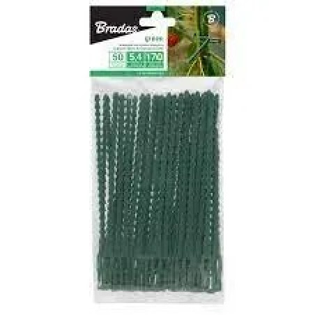 Oldható kötegelő növények rögzítéséhez 170/5,4mm zöld