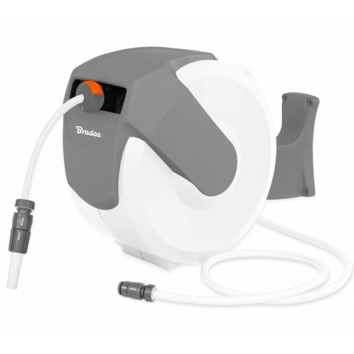 White Line automata tömlőtartó 35m 1/2" tömlővel tartozékokkal