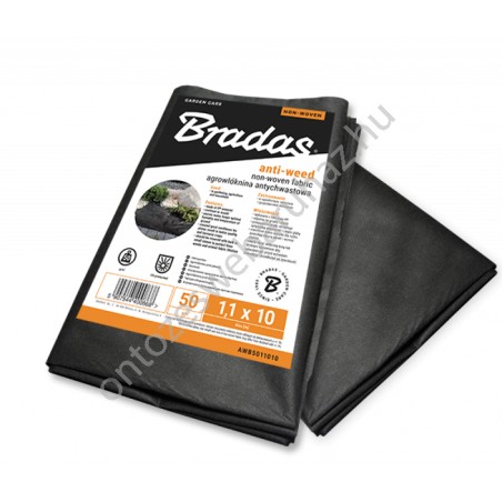 Geotextília 50 g 0,8 x 10m fekete