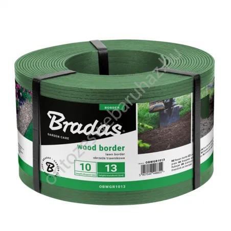 Fahatású gyepszegély - zöld 130mm x 10m