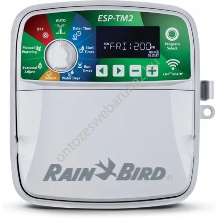 Rain Bird ESP-TM-2 4 zónás wifi ready kültéri öntöző vezérlő