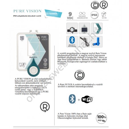Rain Pure Vision 2.0 Bluetoouth 4 zónás 9VDC
