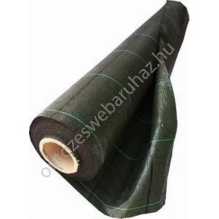 Agroszövet Fekete PPHA 120 g/m2/ 4,2 m x 100 fm/420m2 (csíkos)