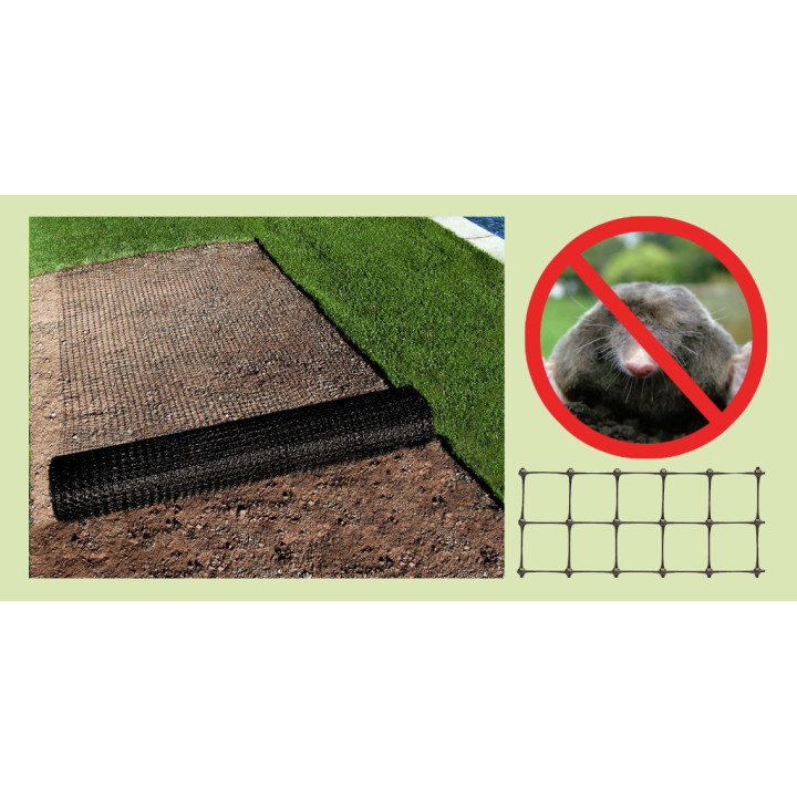 Vakondháló 15x15mm 2x50m/tekercs 40g/m2