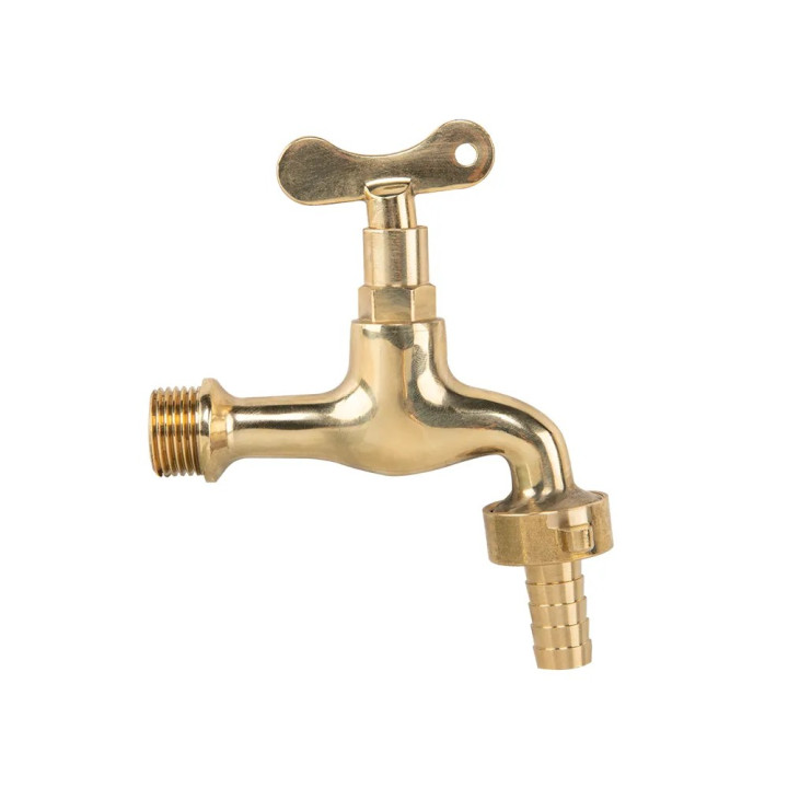 Réz golyós csap levehető fogantyúval 1/2" KM 13mm tömlőhöz