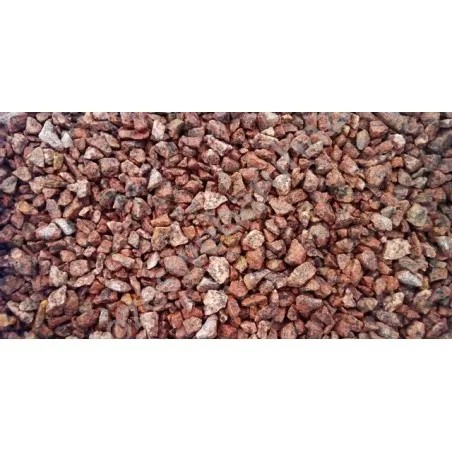 Gránit zúzalék 8/16mm piros/fekete