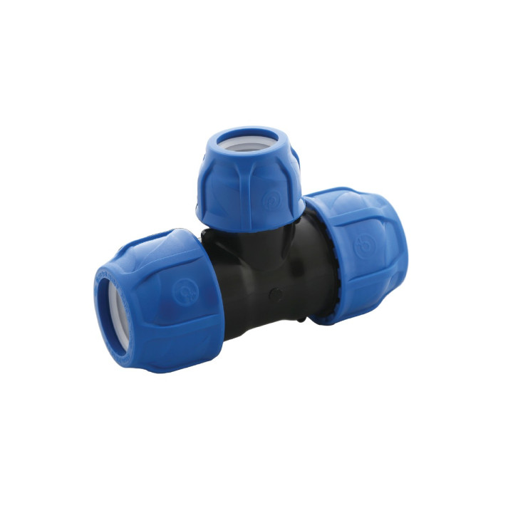 KPE szűkített T idom 63-25-63mm