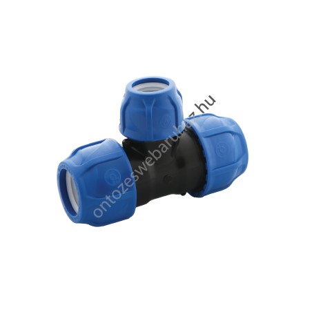 KPE szűkített T idom 63-40-63mm