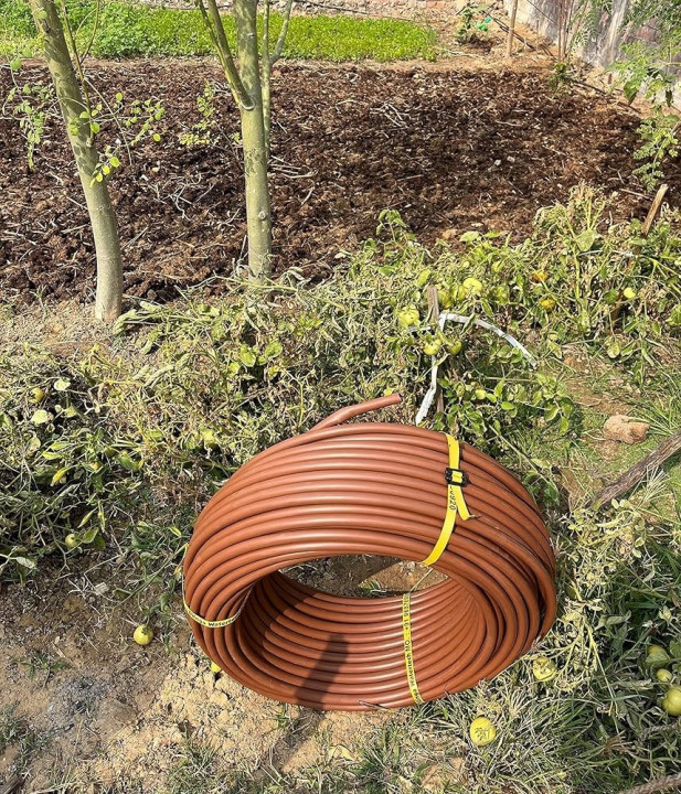 LPE KPE öntözőcső DN16 6bar 300m (Barna)