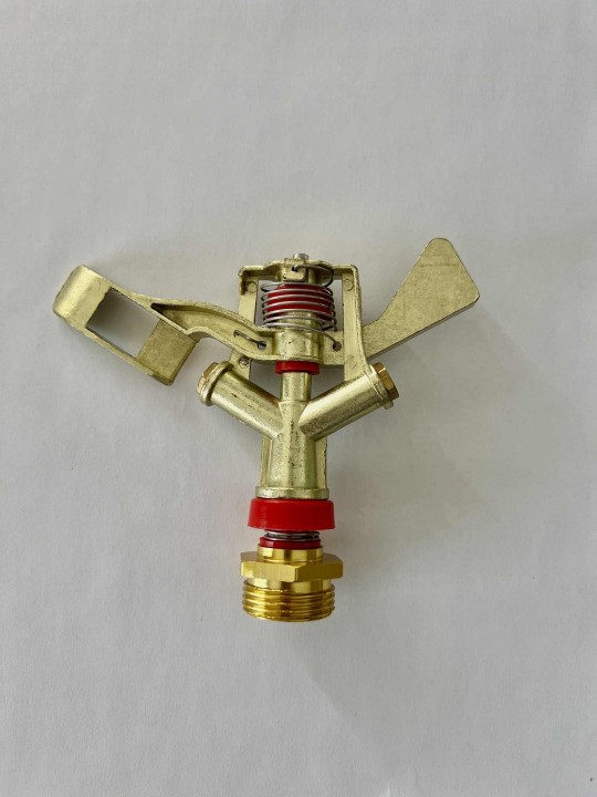 Réz kalapácsos szórófej 360 1/2"KM