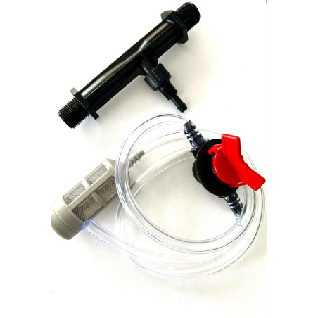 Venturi felszívó 1" csapos szabályzóval,szűrővel (8238)