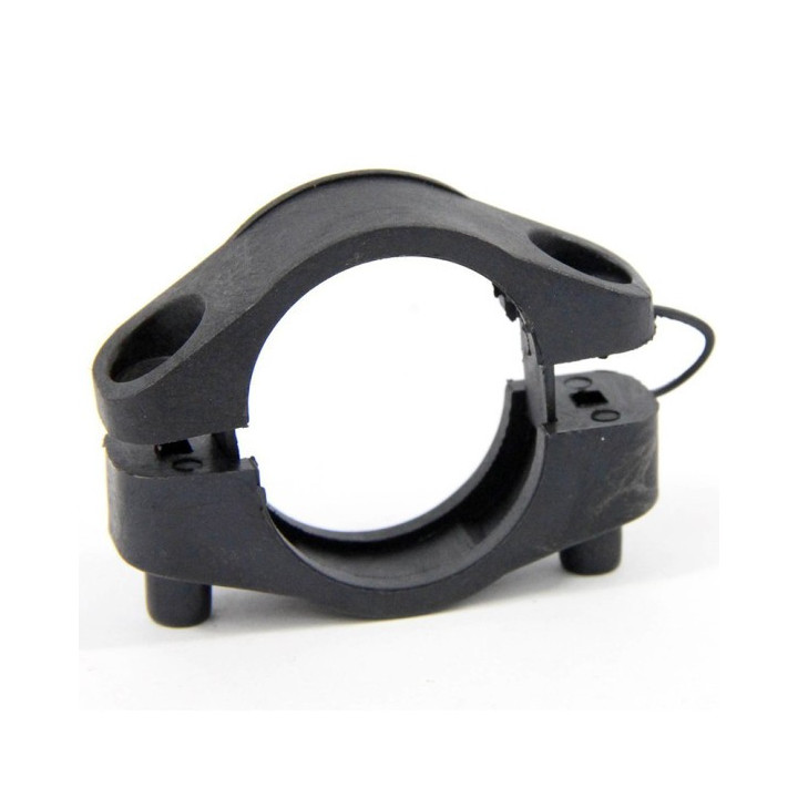 Műanyag csőbilincs 25mm bordás,spirál tömlőkhöz