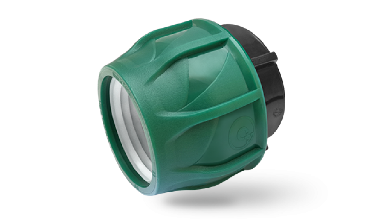 KPE MPE záróidom 63 mm 10 bar