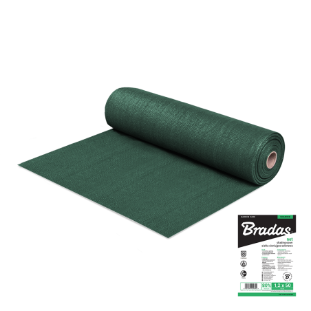 Belátásgátló, szélfogó és árnyékoló háló LIGHTTEX 90 2 m x 50 m 80%