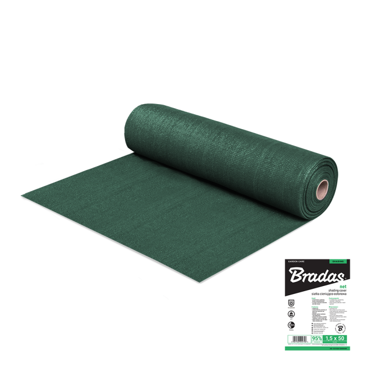 Belátásgátló, szélfogó és árnyékoló háló MEDIUMTEX 160 1,5 m x 10 m 95%