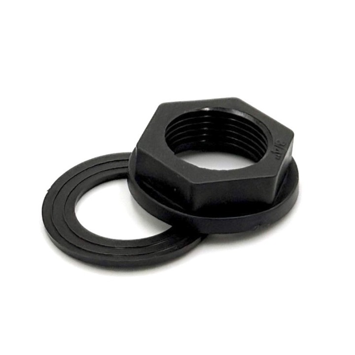 Műanyag anya tömítéssel 5/4''