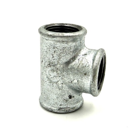 Horganyzott T idom 1/2" BM