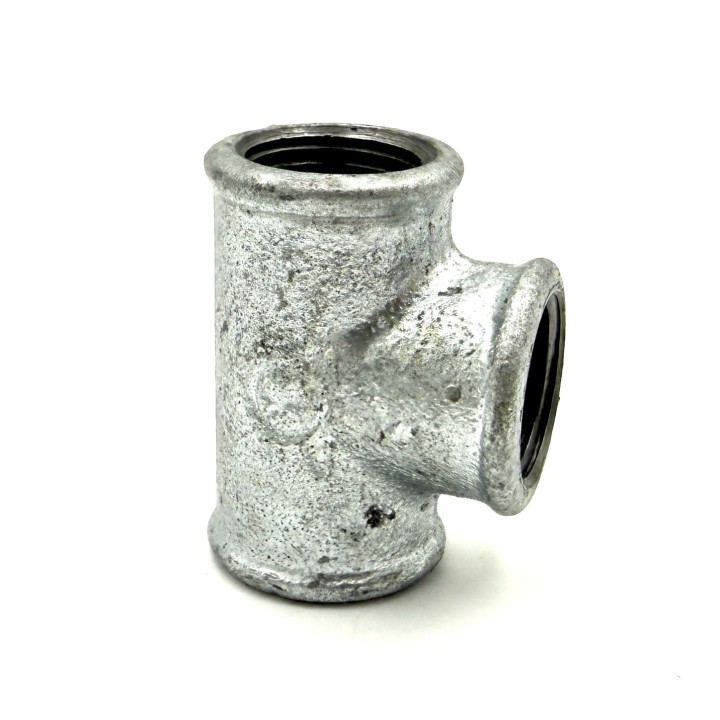 Horganyzott T idom 1/2" BM