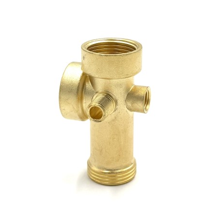 5 utas T idom 1" réz