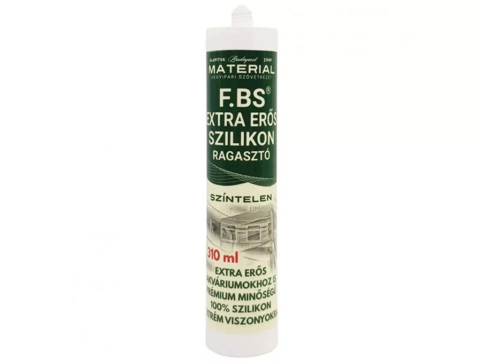 FBS extra erős szilikon ragasztó 310ml