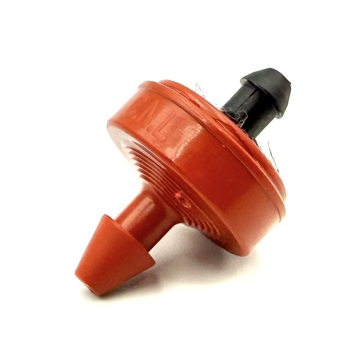 Netafim PCJ LCNL 2 L/h nyomáskompenzált, öntisztító csepegtető gomba körmös (vörös)