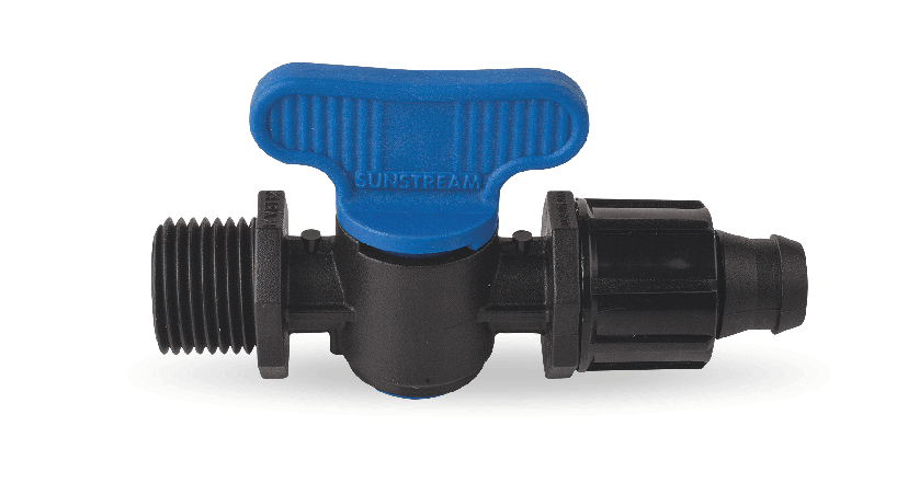 Csepegtető szalag indító csap 22mm x 3/4"KM SS