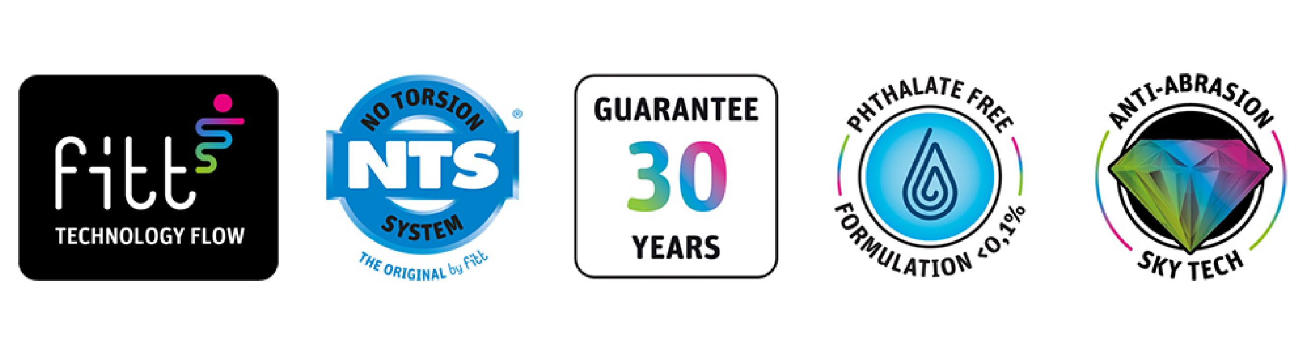 Prémium csavarodás mentes tömlő 1" 25 m Fitt Nts Jeans