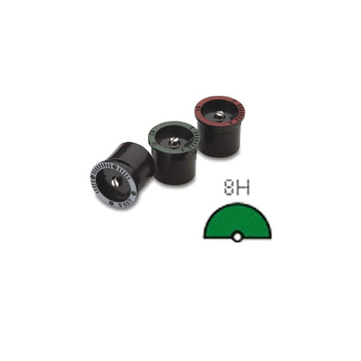 Rain Bird MPR 8H fix fúvóka (2.4m, 180 fokos, zöld)