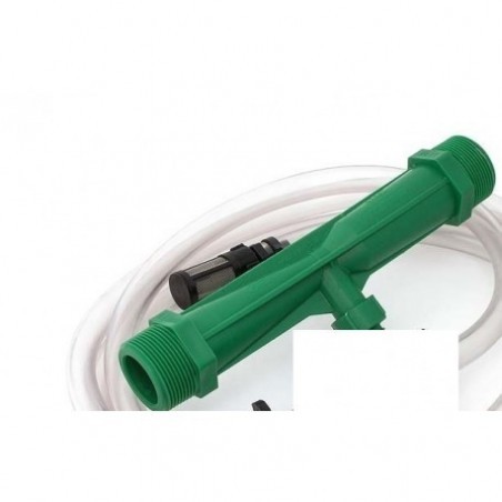 Prémium Venturi felszívó 1" , 105-220l/h szűrővel szab.nélkül(PP)