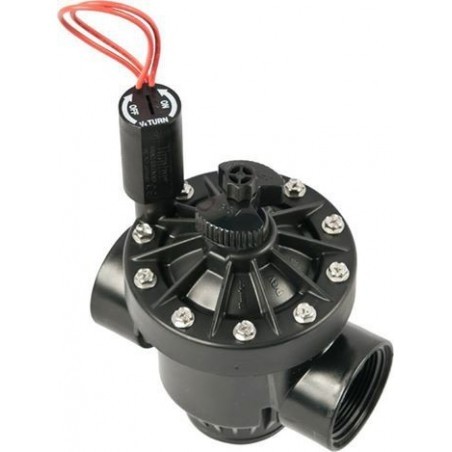 Hunter PGV - 151 , 6/4" BB mágnesszelep, vízmennyiség szabályzóval