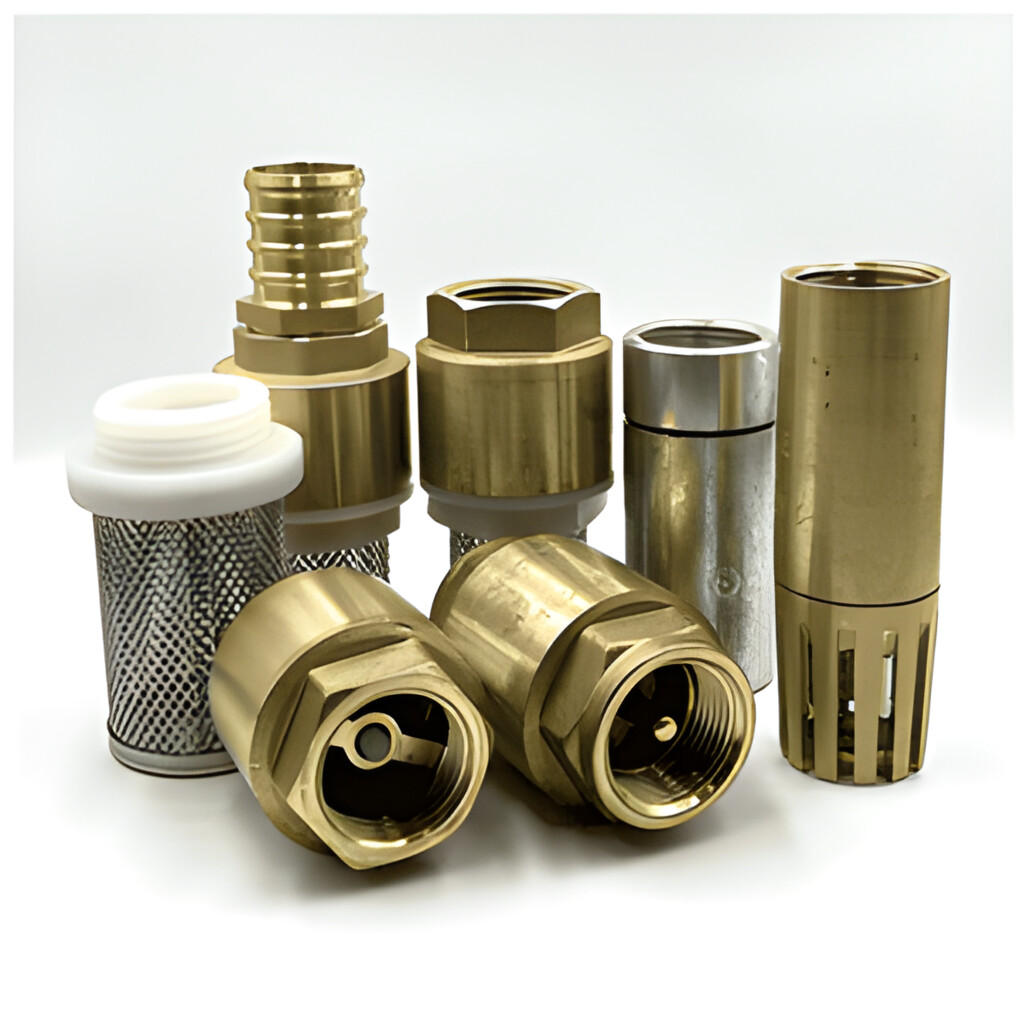 Visszacsapó szelepek, szűrőkosarak