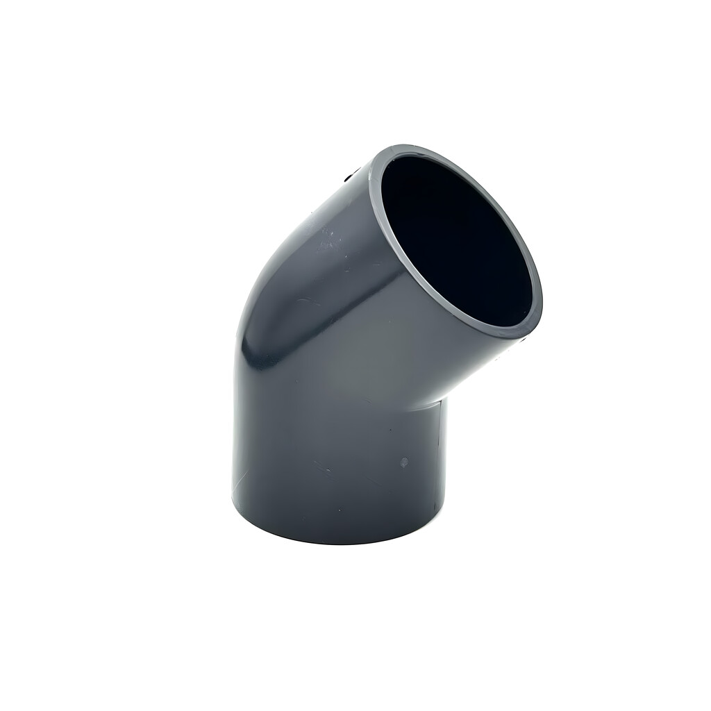 PVC ragasztható könyök 45 fokos