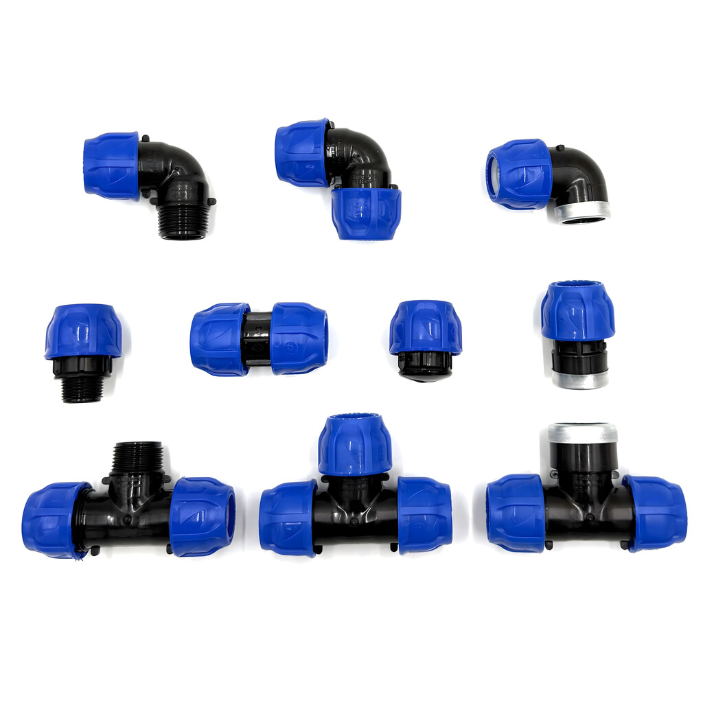 KPE gyorskötő idomok (16bar) csőhöz