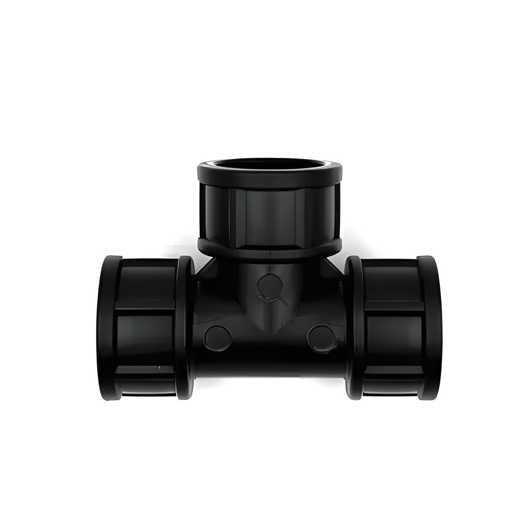 Műanyag menetes T-idom BM