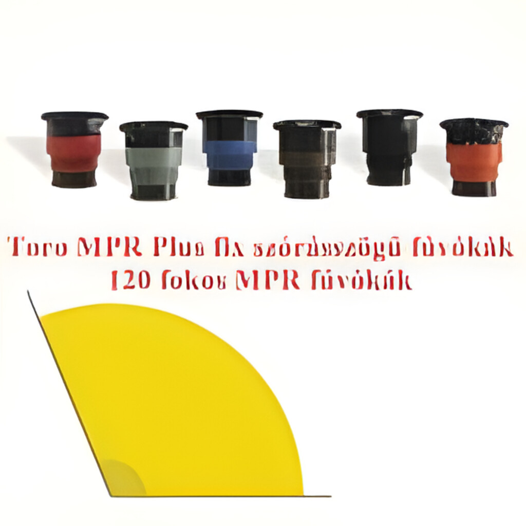 Toro 120 fokos MPR fúvókák