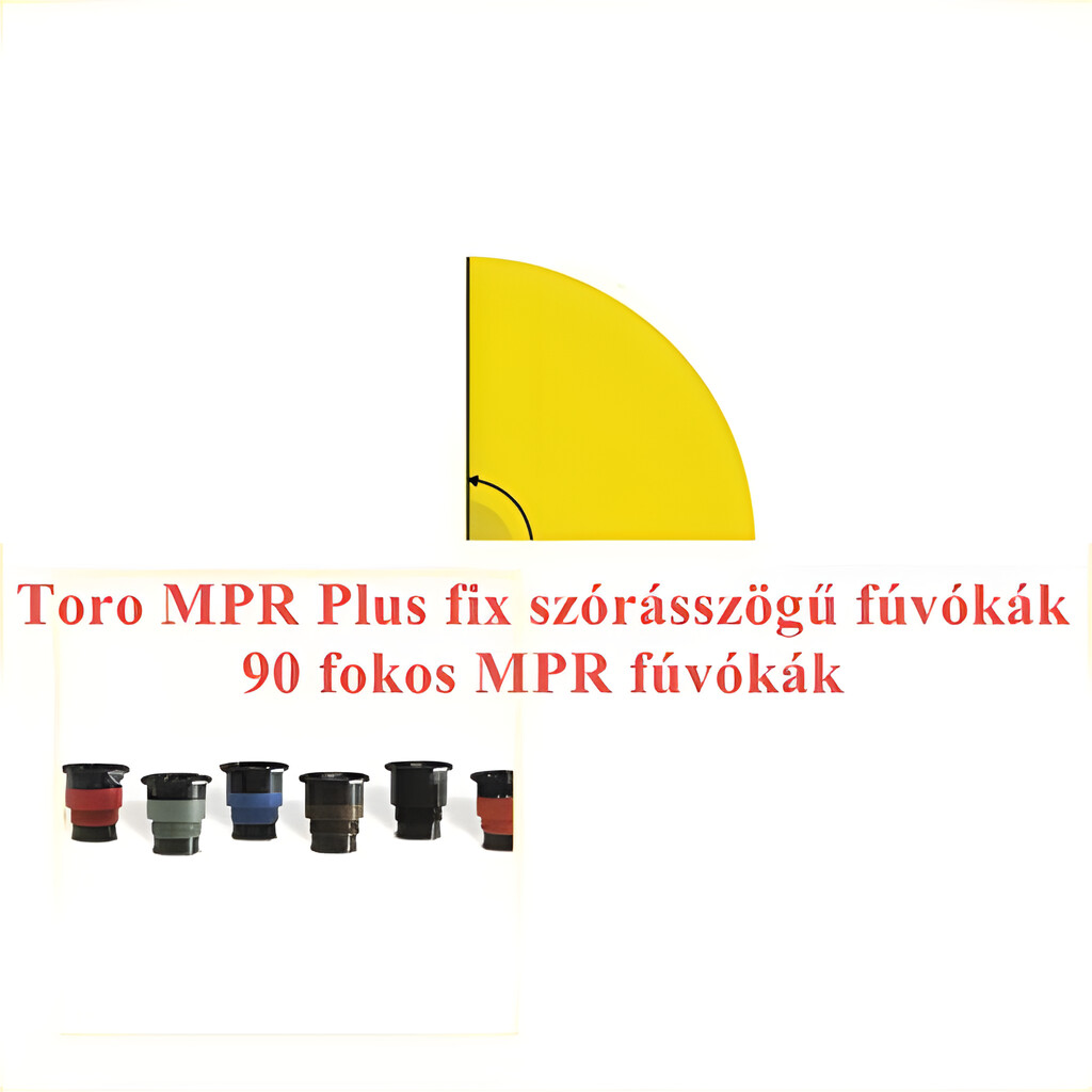 Toro 90 fokos MPR fúvókák