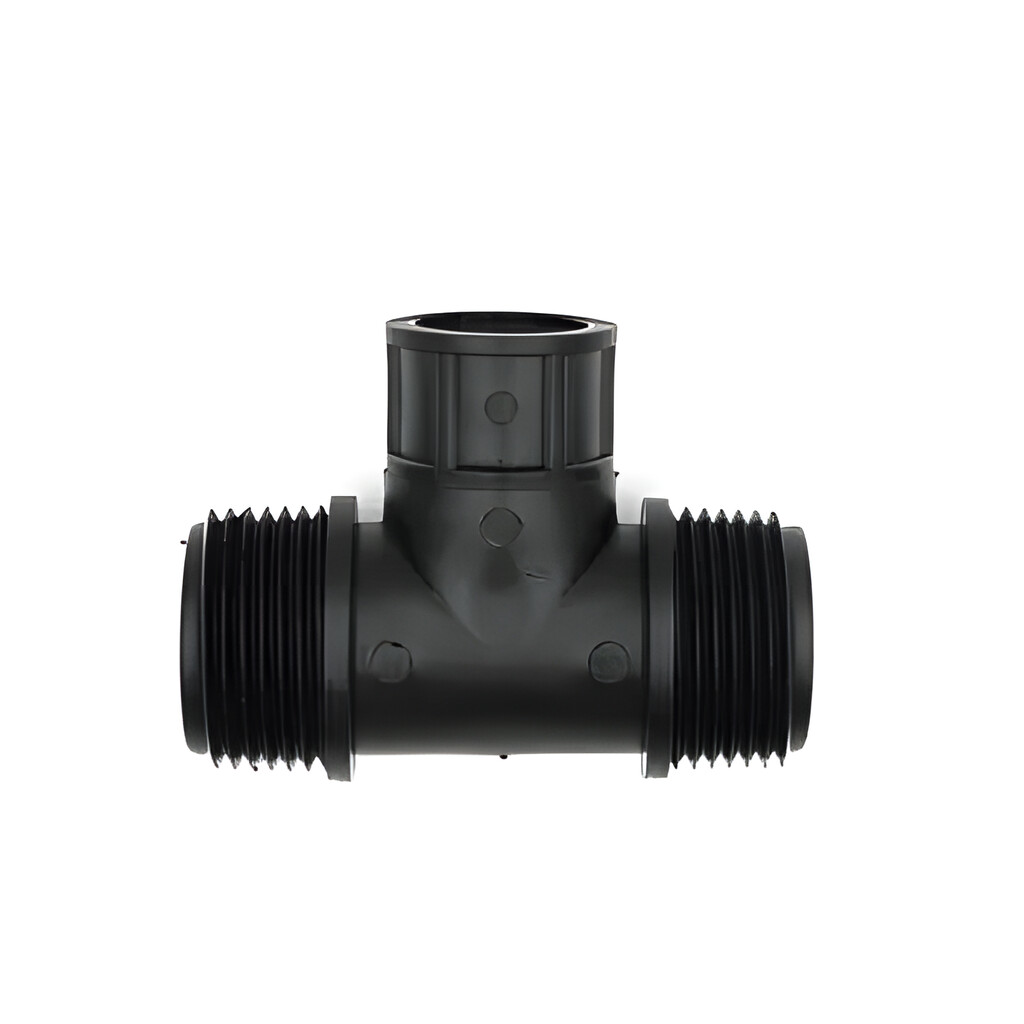 Műanyag menetes T-idom KBK