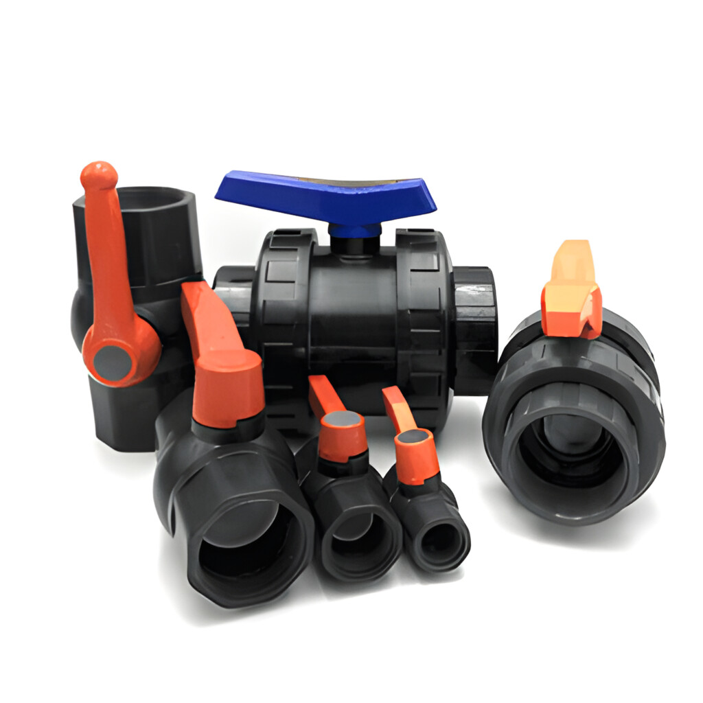 Műanyag betétes műanyag csapok