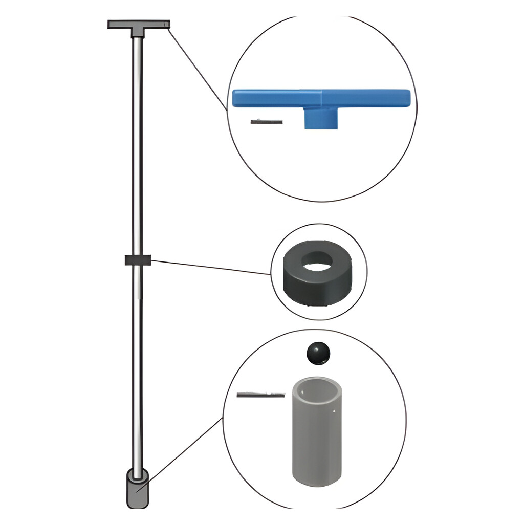 PVC kézipumpa alkatrészek