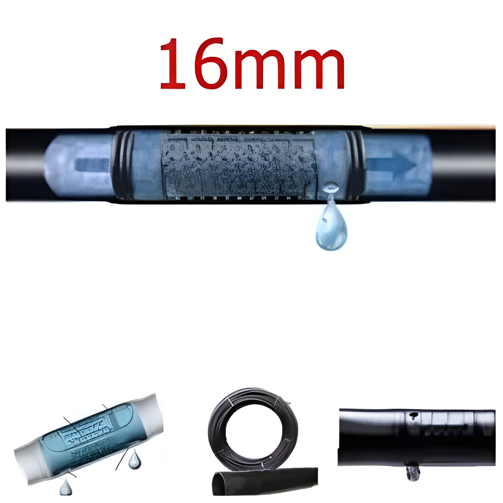 Csepegtető cső DN16 mm